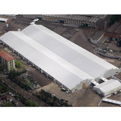 China Outdoor event Big profile large aluminium marquee tent catering dining tent for events outdoor temporary Guangzhou for sale