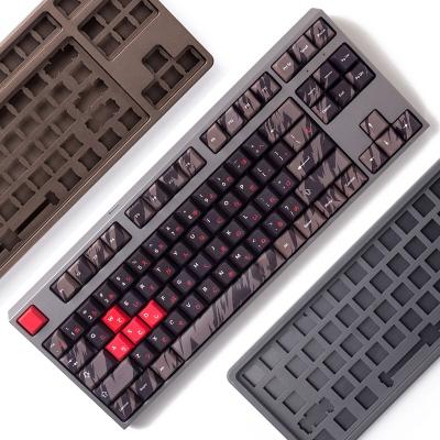 China CNC Keyboard Frame Key Case Aluminum Machining Metal Parts Manufacturing Customized Mechanical Keyboard for sale