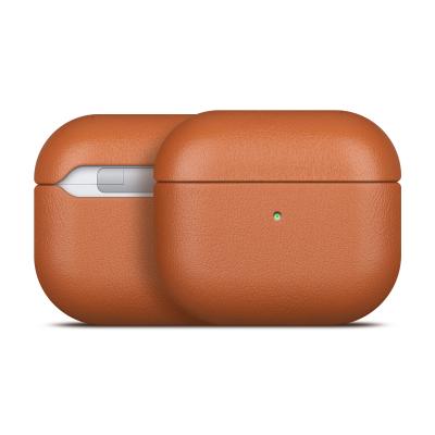 China New Series Handmade AirPods 3 Fashionable Full-wrapped Leather Case Compatible with AirPods 3rd Generation for sale