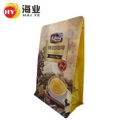 China High Quality Resealable Standing Barrier Coffee Bag Plastic Coffee Bag Packaging For Ground Coffee for sale