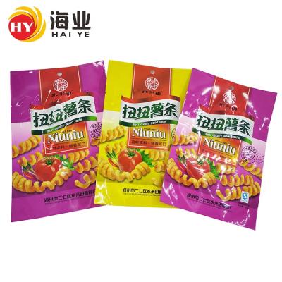 China Eco - Friendly Food Chip Bag Plantain Chips Packaging Bags Crispy Packets Potato Chips Plastic Bag for sale