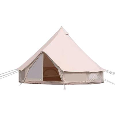 China 3M Camping Tent Bell Shape Outdoor Windproof Type Camping Tent Diagonal Tying Professional Single Layer Cam, Rainproof And Waterproof >3000 Mm for sale