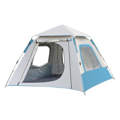 China Straight Bracing Type Bergeron All Sides Quick-Opening Tent 3-4 People Quick-Opening Outdoor Automatic Pavilion Ventilated Leisure Tent for sale