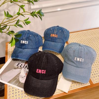 China New style men's and women's brand B wash water cowboy hat JOINT high-end fashion embroidery alphabet embroidery even baseball cap for sale