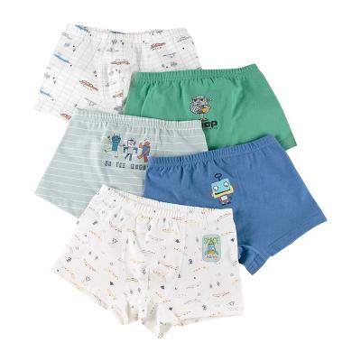 China New breathable cotton boy boxer shorts boxer shorts cotton children's underwear wholesale for sale