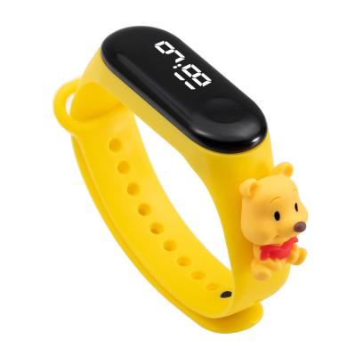 China Cartoon Doll Kids Waterproof Smart Watch Silicone Touch Screen Wristband Led Waterproof Smart Watch Children Touch Screen for sale