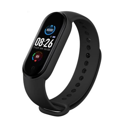 China Wifi Smart Wristband M5 With Rate Monitor Wireless Time Heart TWS Earphone Sports Watch Men Women Standby Long Bracelet for sale