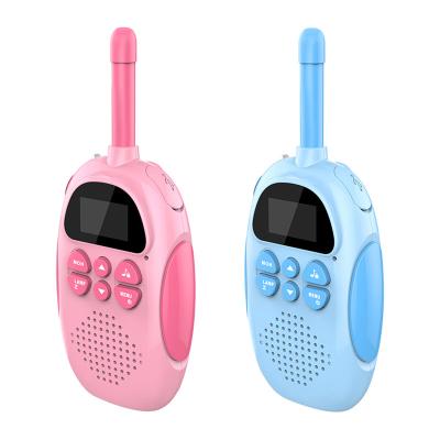 China 2pcs Outdoor Walkie Talkie Kids 2 Way Radio Toys Kids Mini Baubles Handheld Transceiver Walkie Talkie Kids Birthday Gifts for sale