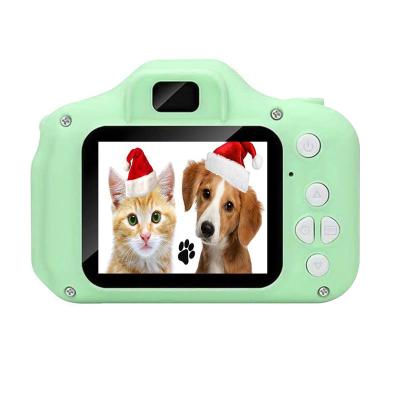 China Kids Mini Digital Camera Dual Lens 1080p Hd Digital Cam 2 Inch Touch Screen 1080P Video Camera Educational Toy Kid Birthday Xmas Gift Photography for sale