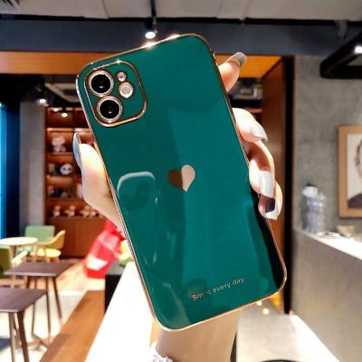 China Shockproof Solid Plating Lens Protector Phone Case For iPhone 12 11 pro X Max XR XS 7 8 6 6s Max plus Se 2020 13 pro Max Soft Cover Case for sale