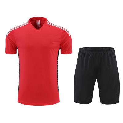 China Shirts & Running Footballer Team Football Training Clothes Suit Tops Factory High Quality Clothing Uniforms for sale