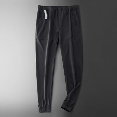 China Wholesale High Quality Anti-Wrinkle Men's Running Fitness Jogger Black Sports Outdoor Pants For Men Summer for sale