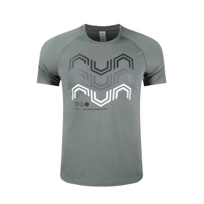 China New Design Anti-Wrinkle High Quality Running Workout White Tracksuit Men's T-shirts Gym Shirt for sale