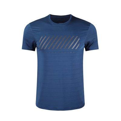 China OEM Design Wholesale Anti-Wrinkle Sports Fitnesswear T-shirt Custom Print Blank T-shirt for sale