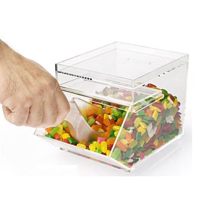 China BM01 eco-friendly acrylic box for trash cans,acrylic fridge candy bar,custom acrylic display for sale