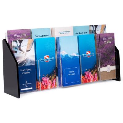 China Acrylic Retail Store Counter Or Leaflet Brochure Table Stand Display Racks for sale