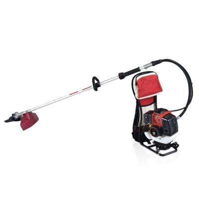 China 2-Stroke Backpack 42.7cc 2 Stroke Grass Trimmer Brush Cutter Machine for sale