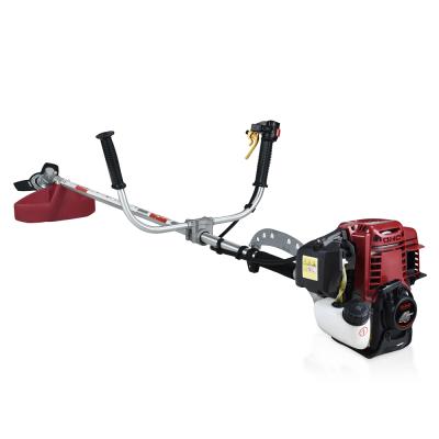 China New Model 4-Stroke Professional Electric Start Trimmer Gasoline Brush Cutter for sale