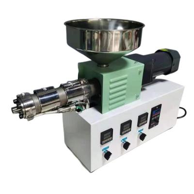 China Wire SJ30 experimental single screw extruder PE, PVC plastic rattan desktop laboratory extruder for sale