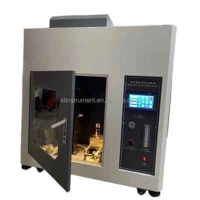 China Vertical and Horizontal Flammability Tester Horizontal Vertical Burning Combustion Test Machine ST-VH-1 for sale