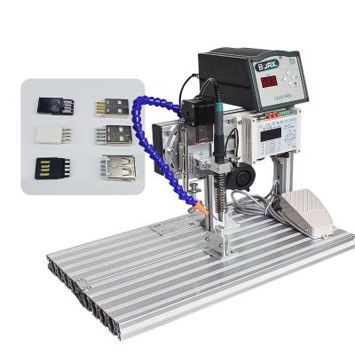 China Building Material Shops High accuracy Type C cable welding machine Iphone USB A head automatic DIY soldering machine for sale