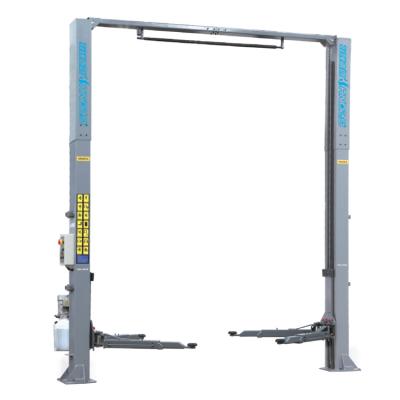 China 30% Prepayment Electric Lifting System Single Spiral Pallet Heavy Duty Vehicle Hydraulic Lifting Cheap Car Lifts For Car Wash for sale