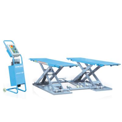 China platform pneumatic or electric 30% prepayment operation stocking lift car scissor system controlled release timing system for sale