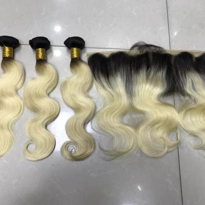 China Top Sale 1b/613/Blonde Silky Straight Wave Bodywave Extension White Hair Bundles Brazilian Hair Vendors 9A 10A Virgin Mind Headband for sale