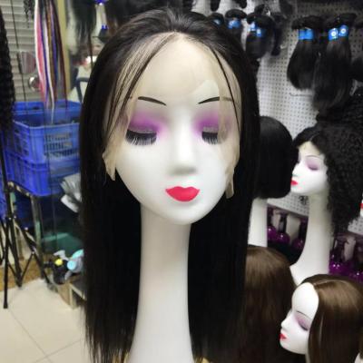 China Cheap Wholesale Silky Straight Human Hair Full Lace Front Human Hair Wigs Hd Transparent Lace Front Human Hair Wig for sale