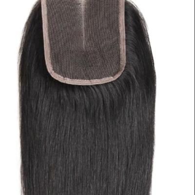 China 100%Peruvian Silky Straight Wave Lace Closure T Shape Light Brown Hair For Sale for sale