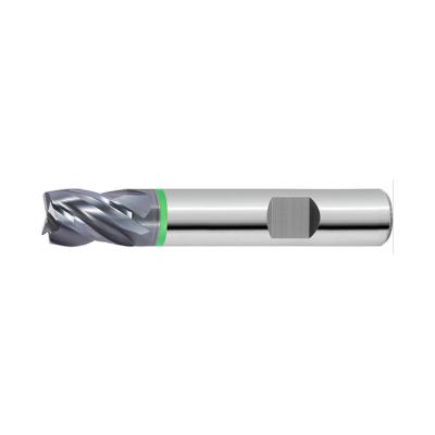 China High Speed ​​Long Flute Uneven Spacing Solid Carbide CNC End Mill Solid HPC 3 Mm For Metal Milling for sale