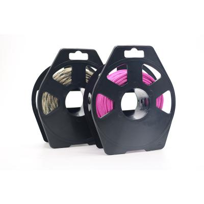 China Home Application PE Electrical Wire Rope Special Hot Selling Hanging Reel Stand Up Empty Plastic Cable Reels For Wire for sale