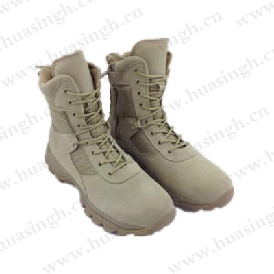 China Oxford Cloth TX Shockproof PU+rubber Sole Strong Side Zipper Booties Peacekeeping Force Tactical Gear Military Boots HSM136 for sale