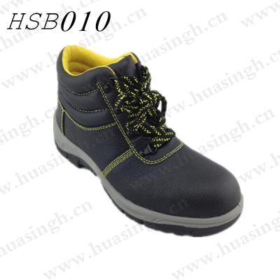 China TX Insole,Comfortale EVA+mesh Fabric Sturdy Railroad Builder PU/PU Boots HSB010 Non-slip Work Anti-Pick Work Drilling Sole Safety Shoes for sale