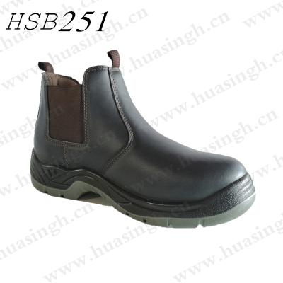 China Comfortable Insole TX,Israel Market Red-Brown Red-Brown Slip-On Work Boots S3 PU/PU Work Boots HSB251 Standard Sole TX Insole EVA+mesh Fabric Ore Popular Insole for sale