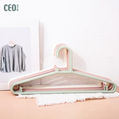 China Wholesales Modern Supermarket Space Saving Plastic Cloth Reused Hangers Size Price Pants Stylish Shoes Pants Socks Hanger for sale