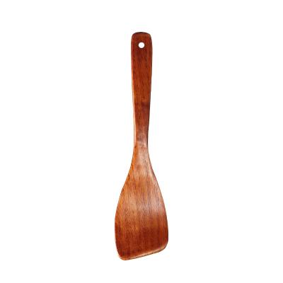 China Sustainable Natural Health Cookware Promotional Wooden Kitchen Frying Spatula for sale