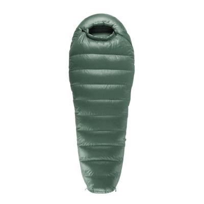 China Best Selling Portable Outdoor Mummy Camping Goose Down Sleeping Bag Good Quality Mummy Sleeping Bags for sale