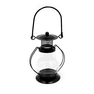 China Hot Selling Vintage Garden Tent Outdoor Camping Candle Lantern Portable Hanging Lantern for sale