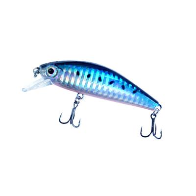 China Low MOQ High Quality ABS Minnow Sinking Fishing Lures 75mm Big 10.5g Baits For Saltwater Fishing for sale