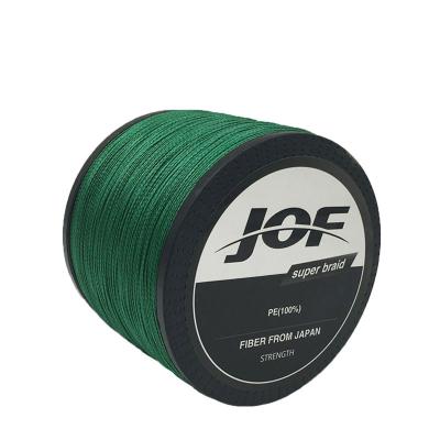 China Strong Strength Wholesale Good Quality 4 Strands 1000m 100% PE Braided Fishing Lines UHMWPE Multifilament Line For Fishing for sale