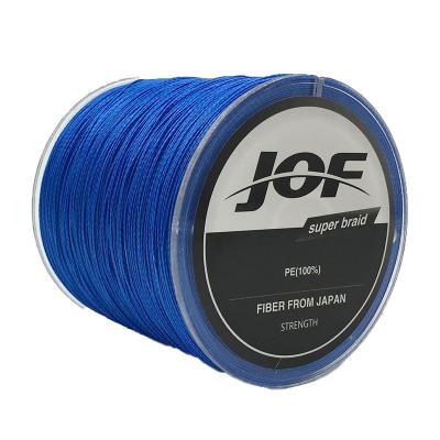 China Strong Strength PE 4 Strand Multifilament Line Braided Fishing Line 300Meter Many Colors Available for sale