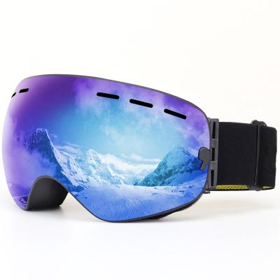 China 2021 New Arrival Men's 400 Two-Layer Ski Goggles UV Anti-fog Outdoor Mountaineering Snowboarding Glasses In Stock for sale