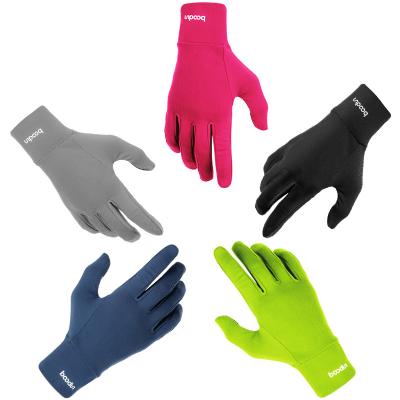 China 2021 Best Hot Selling/Non-slip Outdoor Sports Running Soccer Training Gloves Screen Sensitive Touch Warm Non-Slip Recycling Glove for sale