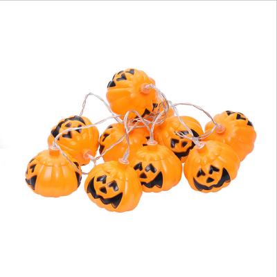 China LED String Style New Outdoor String Pumpkin Battery Light Bulb Waterproof LED String Light Pumpkin Halloween Lights For Decoration for sale