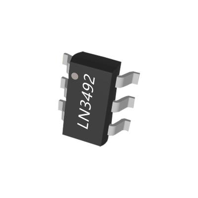 China - Hot Selling 2A 4.5V-20V Input Male 1MHz Synchronous Step-Down Converter IC LN3492 SOT23-6L for sale