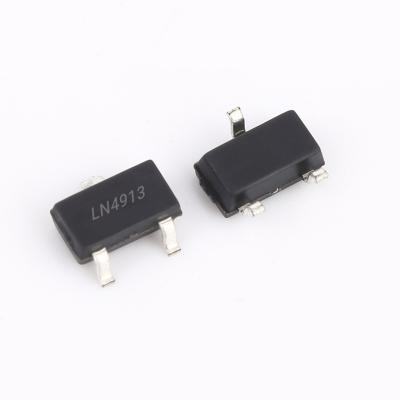 China Hall IC LN4913 sot23-3L hot sale customer service sensitivity CMOS contact high chip hall effect low current consumption sensor for sale