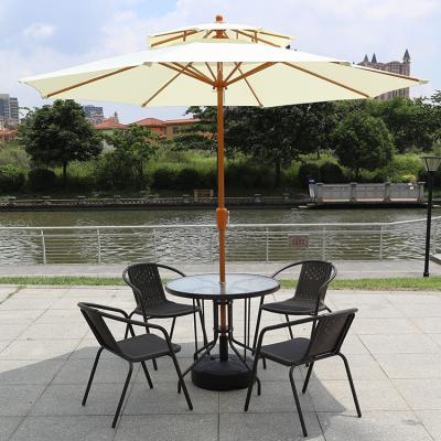 China Contemporary Hot Sales Furniture 2.7m 9ft Tilt Sun Shade Outdoor Garden Outdoor Patio Umbrella For Outdoor for sale