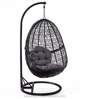 China New Style Modern Outdoor Patio Egg Swing Chair Original Design Patio Swings Hanging Chair for sale