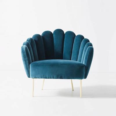 China Modern Comfortable Sofa Bed Dining Room Furniture Wholesale Velvet Fabric Chairs Living Room Sofa Chairs for sale